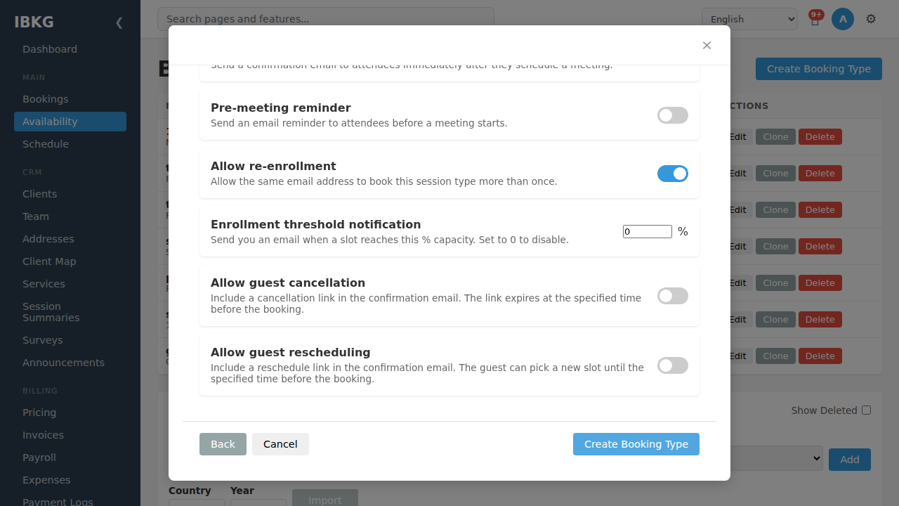 Wizard: Automation step